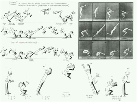 Human Jump Richard Williams Frame By Frame Animation Animation