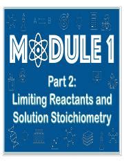 Understanding Limiting Reactants In Chemistry Reactions Course Hero