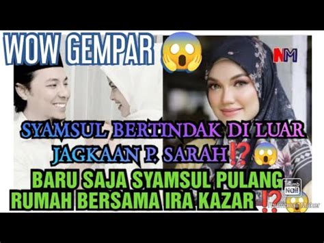 TAK SANGKA RIAKSI YUSOF HASLAM BUAT RAMAI TERSENTAP YouTube