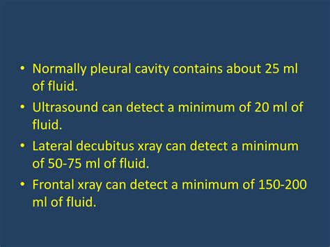 SOLUTION Pleural Effusion Studypool