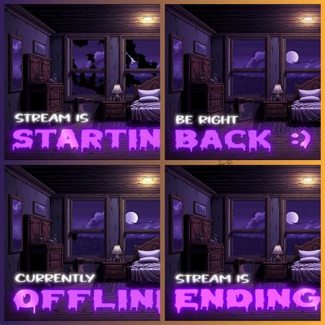 16x Animated Background Pixel Art Twitch Screens Twitch Overlay Cozy Stream Overlay Vtuber