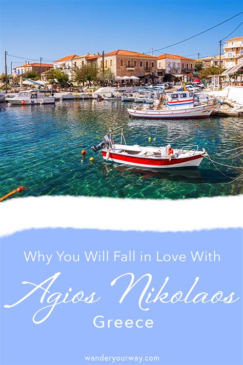 Why You Will Love The Charming Village Of Agios Nikolaos Greece • Wander Your Way