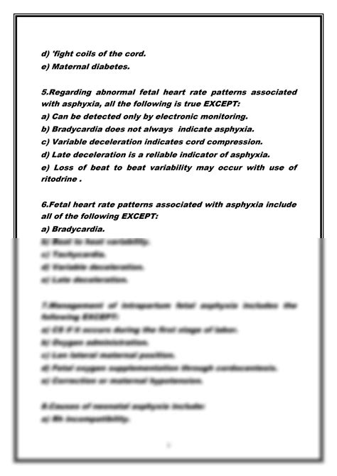 Solution Fetal Complications Studypool