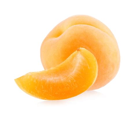 Premium Photo Ripe Apricots Isolated On White Background