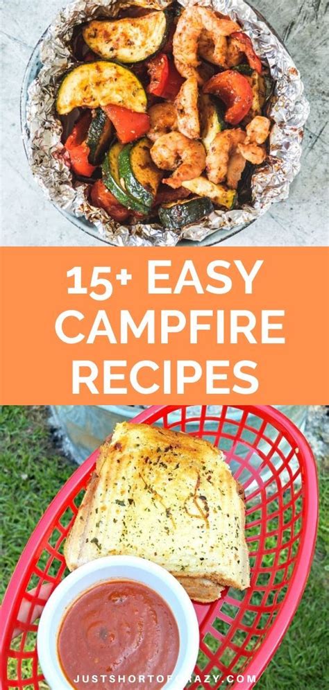 Easy Campfire Recipes For Your Camping Fun Just Short Of Crazy Easy Campfire Meals Campfire