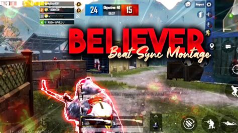 Believer Pubg The Best Pubg Gun Sync Tdm Montage Only Kar K