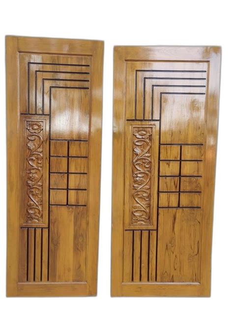 Interior Teak Wood Doors For Home At 12000 Piece In Bilaspur ID