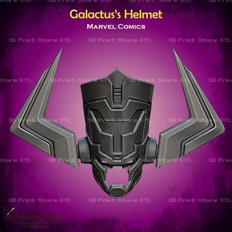 Galactus Helmet Cosplay Marvel Comics - 3D Model by 3dprintstorestl