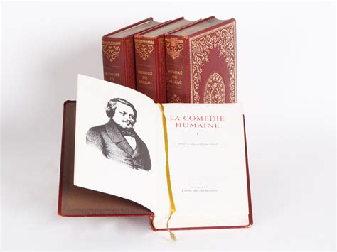 Four Volumes "La Comédie Humaine" by Honore de Balzac - IB04616 ...