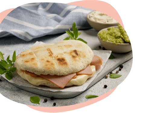 Receta de arepas con jamón y queso