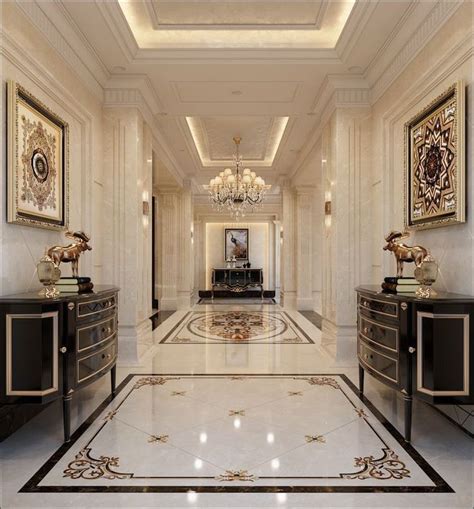 Floor Design For Royal Villas And Bungalows Luxury House Interior