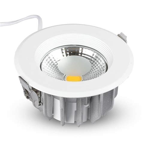 Oprawa V TAC 20W LED COB Downlight VT 2625 6000K 1700lm