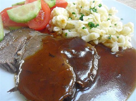 Rinderbraten in Rotweinsoße von flavio06 Chefkoch