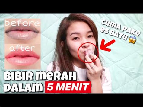 Cara Cepat Memerahkan Bibir Yang Hitam Secara Alami Youtube