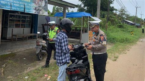 Operasi Zebra Menumbing 2023 Polisi Utamakan Giat Humanis Posbelitung Co