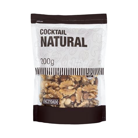 Hacendado Cocktail Frutos Secos Natural Nuez Anacardo Y Almendra