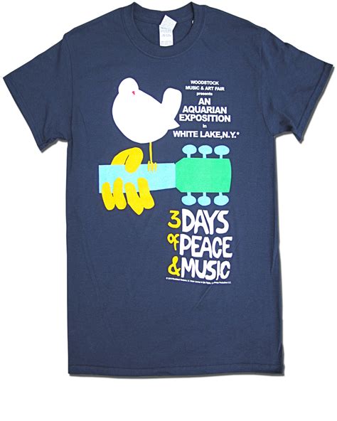 Original Woodstock Poster T Shirt Culturesonar