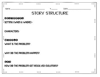 Story Structure by Jackie Williams | Teachers Pay Teachers