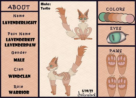 Lavenderlight Ref 2023 By Thenightwolfgirl On Deviantart