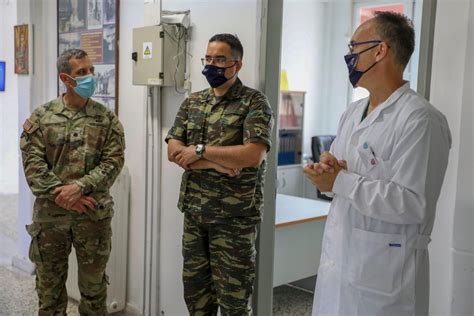 Στρατιωτικοί απο την 64th Medical Detachment Vss επισκέφτηκαν το Γ