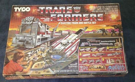 The Transformers Electric Train And Battle Set Released By Tyco In