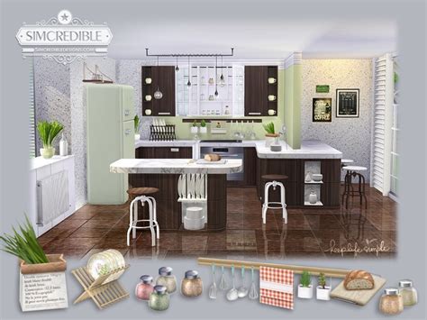 The Sims Resource Keep Life Simple Kitchen Web Transfer