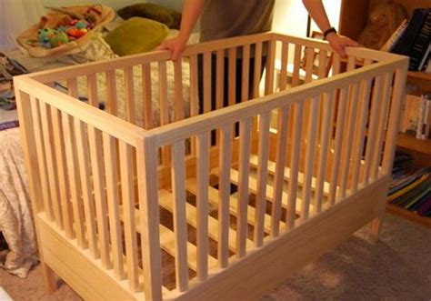 Build A Crib With Your Own Two Hands Diy Crib Baby Crib Diy Crib