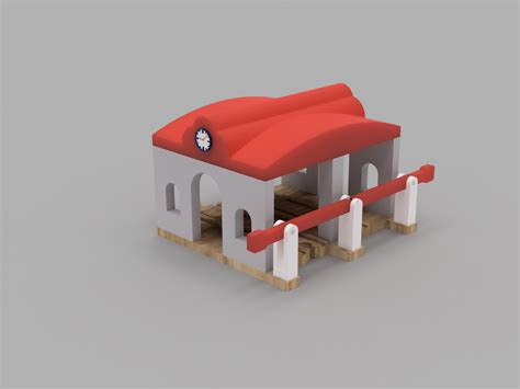 BRIO (compatible) Train Station by Markus | Download free STL model ...