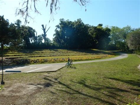 Ravine Gardens State Park, North FL Biking. E-Z Map, Photos.