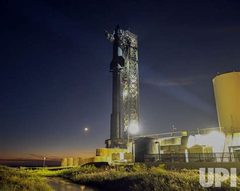 Photo Spacex Prepares To Launch Starship From Starbase In Boca Chica