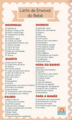 Lista De Enxoval Babycenter