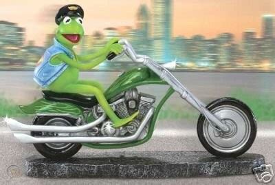 KERMIT Easy Green Rider- Muppet Motorcycle Collection | #40314451