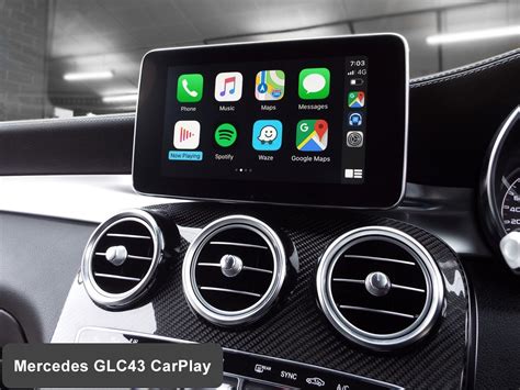 Mercedes Benz GLC43 AMG With Wireless Apple CarPlay Installed By Auto