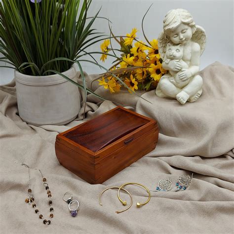 Mahogany And Padauk Keepsake Box Memory Box Jewelry Box Etsy