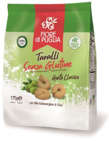 Pane E Sostituti Senza Glutine Fiore Di Puglia Taralli Gusto Classico