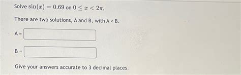 Solved Solve Sin X On X