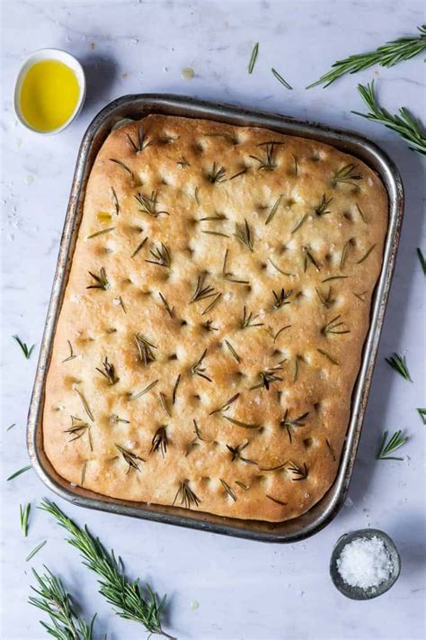 Sea Salt And Rosemary Focaccia Domestic Gothess