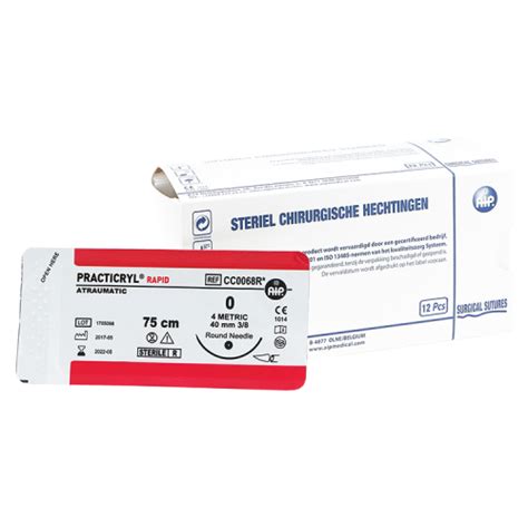 Absorbable Sutures Sutures Practicryl PGA Rapid AIP Medical SA