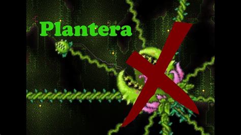 How To Kill Plantera In Terraria Easy Youtube