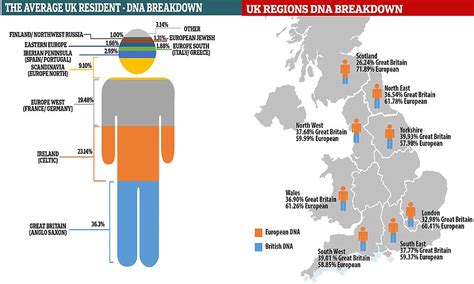 Average Brit S DNA Is 60 European