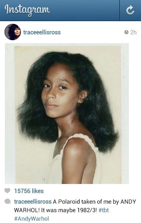 Omg I Love It Circa 198283 Tracee Ellis Ross Shot By Andy Warhol