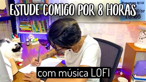 ESTUDE COMIGO por 8 HORAS AO VIVO MÚSICA RELAXANTE e LOFI study