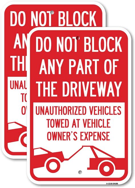 Amazon Pack Do Not Block Any Part Of The Driveway