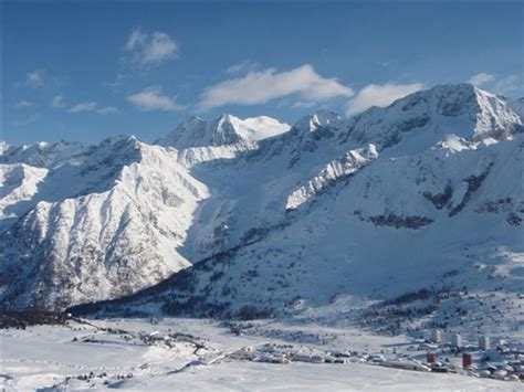 Adamello Ski Mountaineering Ficazza Val Di San Giacomo Seen From