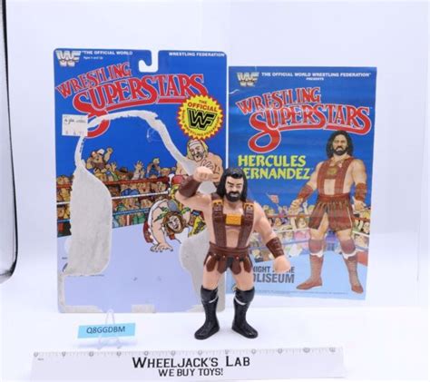 Hercules Hernandez 1985 1986 1987 WWF LJN Titan Sports 8" Wrestling w ...