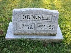 Joseph Francis O Donnell M Morial Find A Grave