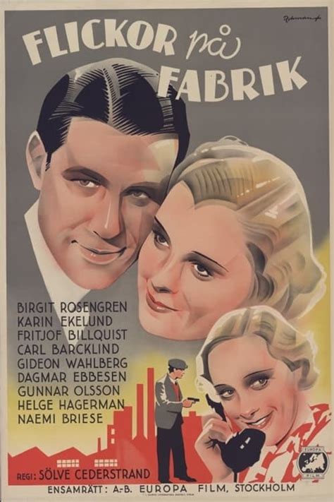 Flickor på fabrik 1935 Posters The Movie Database TMDB