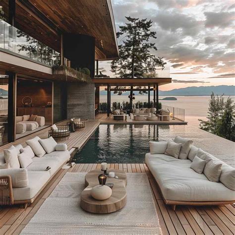 32 Outdoor Decks With Pools Make A Splash With Japandi Aesthetic