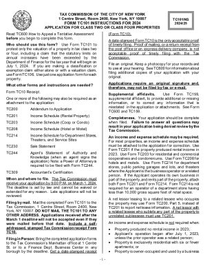 Fillable Online NY TC101 2020 Fill Out Tax Template Online Fax Email