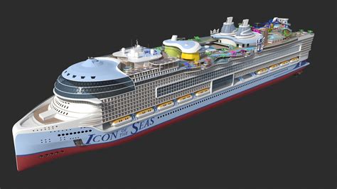 Icon Of The Seas 3d Model Turbosquid 2133112